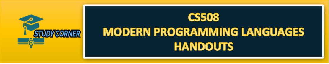 CS508 Handouts