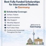 Best Fully Funded Scholarships for International Students in Germany