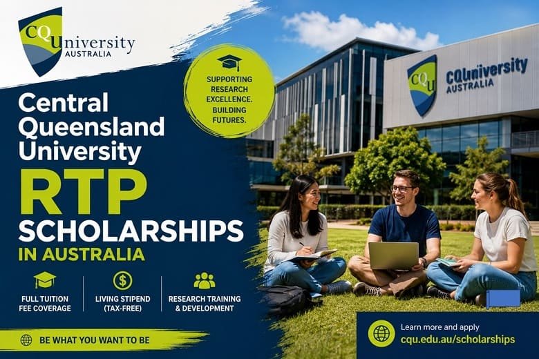 Central Queensland University RTP Scholarships in Australia