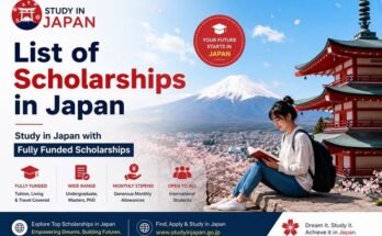 List of Scholarships in Japan | Study in Japan with Fully Funded Scholarships