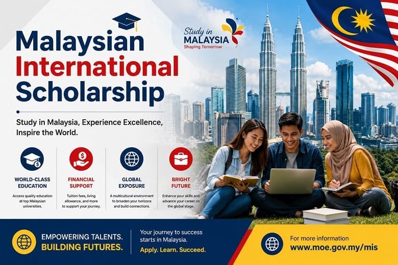 Malaysian International Scholarship Fully Funded