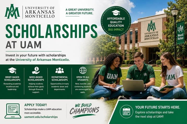 University of Arkansas Monticello Scholarships