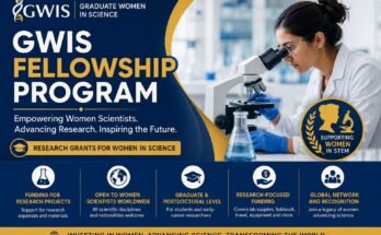 GWIS National Fellowship Program | Fully Funded Research Grants for Women in Science